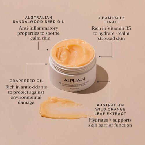 Alpha-H Melting Moment Cleansing Balm hranilni čistilni balzam 90 g Slike