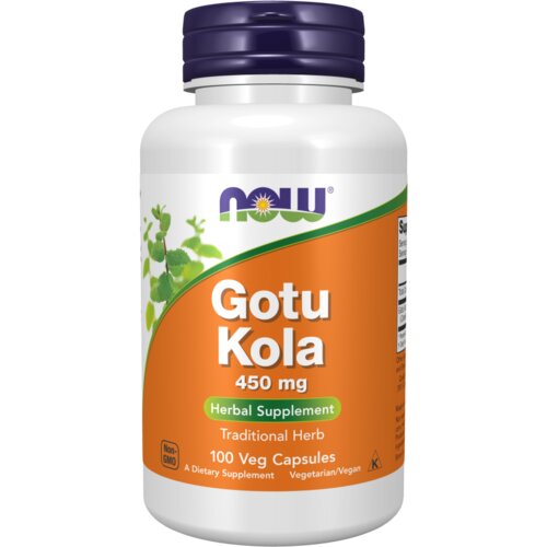 Now Foods gotu kola 450 mg - prirodna podrška za mentalno zdravlje Slike
