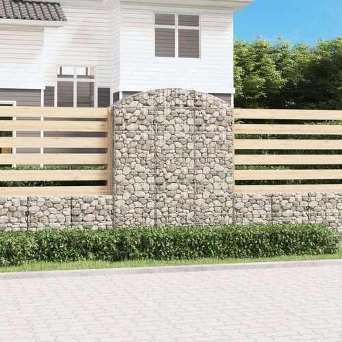  Gabionska košara s lukom 150x50x180/200 cm pocinčano željezo Cijene