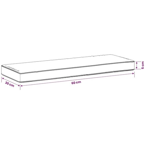  Jastučić za klupu - 1 dio VUGHT 100% poliester Crvena - Crvena (poliester) 60 x 30 cm 1 Cijene