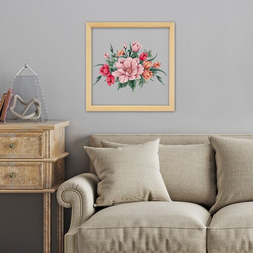 Wallity CAM428458 multicolor decorative framed painting Slike