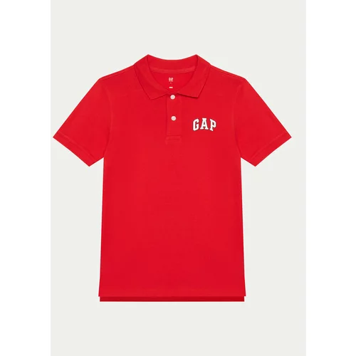 GAP Polo majica 559938 Rdeča Regular Fit