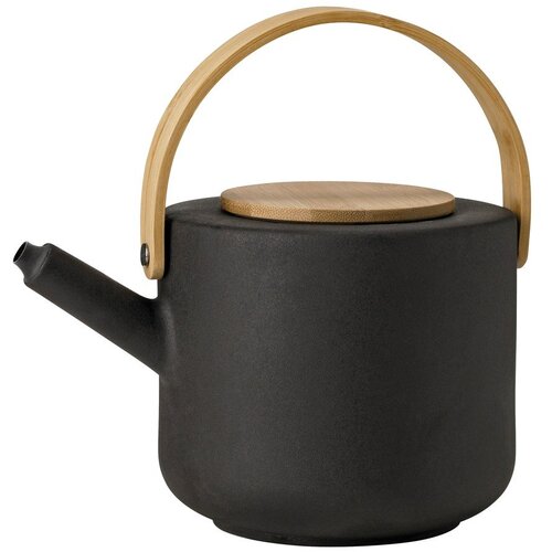 Stelton Črn čajnik iz kamenine 1,25 l Theo &amp;ndash; Slike