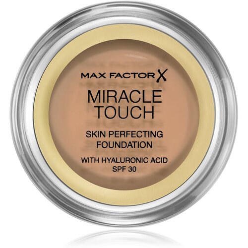 Max Factor Miracle Touch vlažilni kremasti tekoči puder SPF 30 odtenek 083 Golden Tan 11,5 g Slike