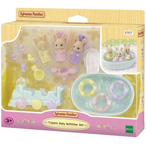 SYLVANIAN FAMILIES set od tri zečića za plivanje Slike