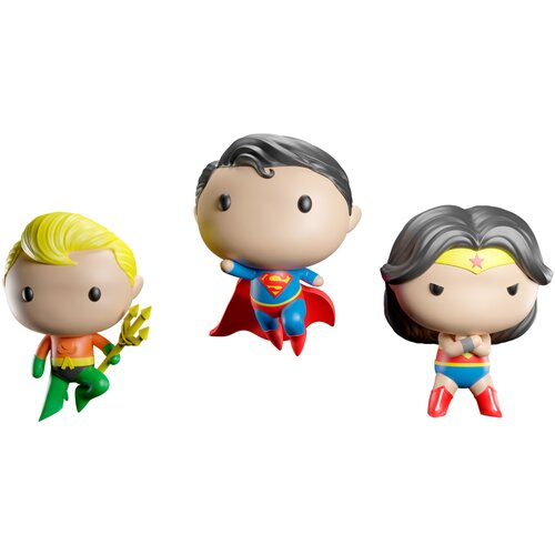 DC Comics KOMPLET 3 BOŽIČNIH OKRASKOV -SUPERMAN, WONDER WOMAN IN AQUAMAN, (21241466) Cene