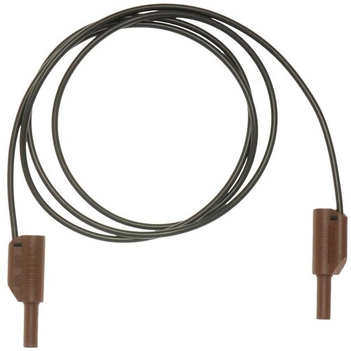 Metrel A 1342 varnostni merilni kabel banana moški konektor 4 mm banana moški konektor 4 mm 1.50 m črna\, rjava 1 kos, (20423307) Cene