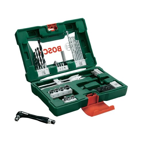 Bosch 41-delni V-Line set bitova i burgija sa ugaonim zavrtačem 2607017316 Slike