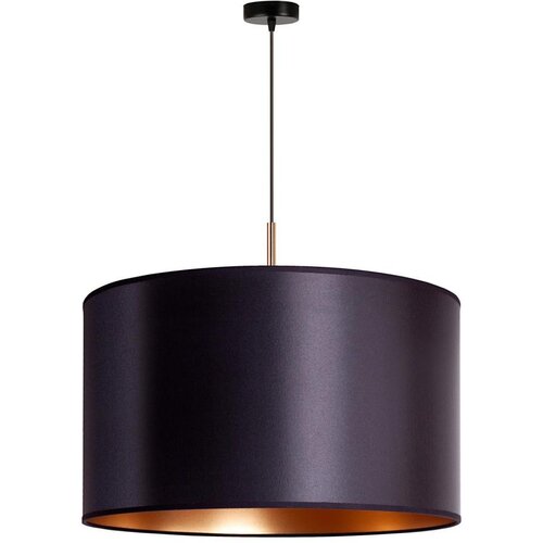  Duolla - Visilica na sajli CANNES 1xE27/15W/230V prečnik 50 cm crna/bakarna Cene