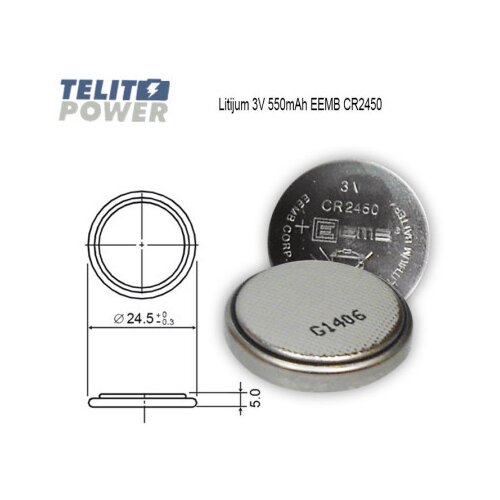 Ansmann litijum 3V CR2450 ( 1379 ) Cene