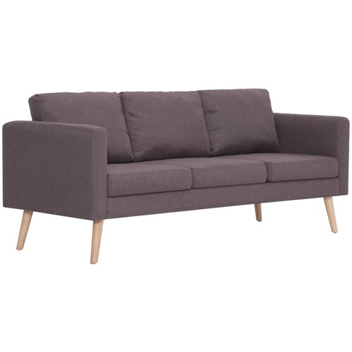 Maison Chic kavč - Sofa - Kanape trosed iz blaga taupe, (21726535) Cene