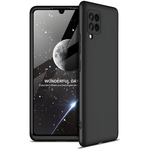 GKK Za&scaron;titna futrola 360 - Prednji i stražnji poklopac cijelog mobitela za Samsung Galaxy A42 5G - Crna Cijene