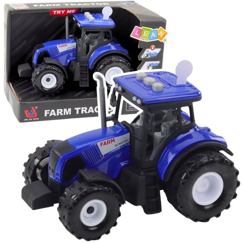  Traktor za igro Farm z zvočnimi in svetlobnimi učinki 1:36 - modra Cene