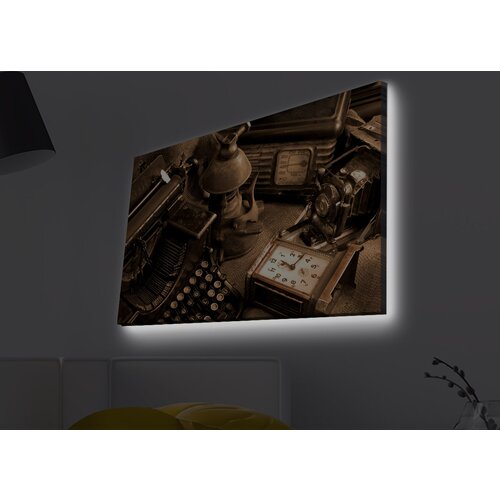 Opviq slika na platnu sa LED osvetljenjem 45x70cm Cene