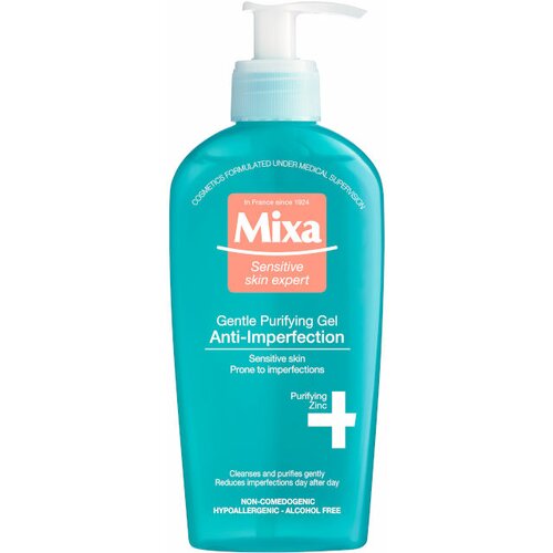Mixa anti imperfection gel za čišćenje lica 200 ml Slike