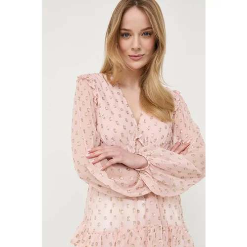 Twin Set Bluza za žene, boja: ružičasta, s uzorkom
