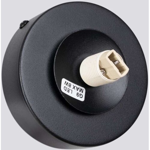  Sollux SL.1461 - Zidna svetiljka YOLI 1xG9/8W/230V crna Slike