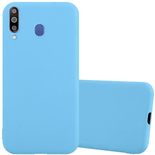 Cadorabo Ohi&scaron;je, združljiv s Samsungom v Candy Blue - Za&scaron;čitni pokrov iz fleksibilnega silikona TPU, (20569912) Cene