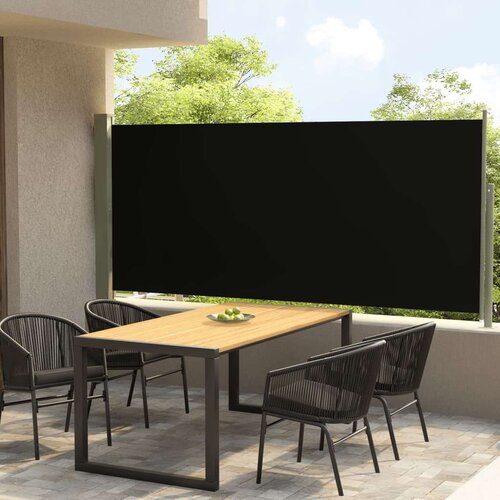  Uvlačiva bočna tenda za terasu 140 x 300 cm crna Cijene