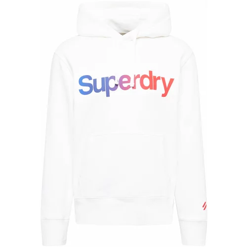 Superdry Sweater majica plava / ljubičasta / crvena / bijela
