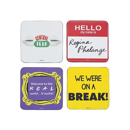 Half Moon Bay Friends - Podmetači Set 4 - Friends, Quotes Cene
