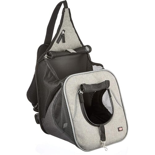 Trixie Ranac za pse Savina, Za pse do 10 kg, 30x36x26 cm, Sivi Slike