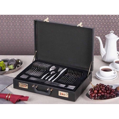 Altom design set pribora za jelo za 12 osoba Future New (69 elemenata) - 0104001154 Slike