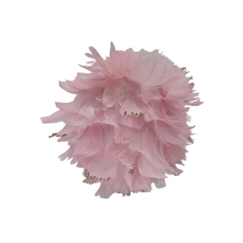  Novogodišnji ukras perije 10cm roze Cene