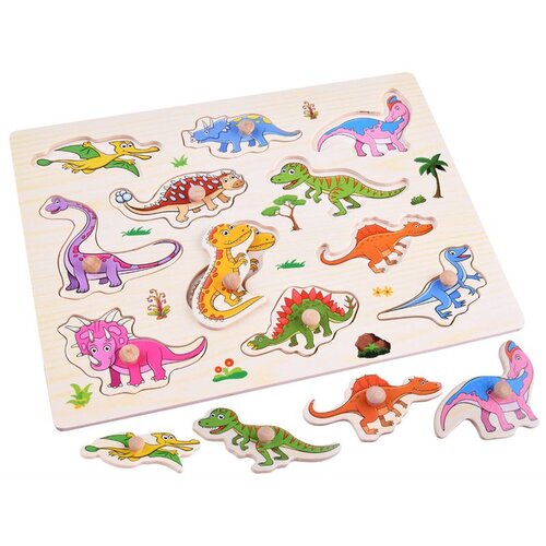  Igračka Drvene umetaljke - S Dinosaurima Cijene