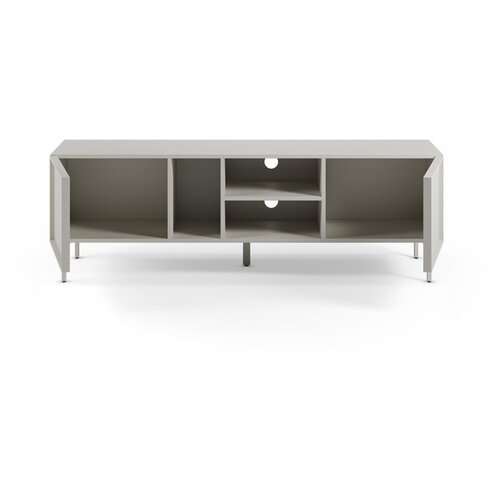 Marckeric Kremno bela TV omarica 160x51x42 cm Brise &amp;ndash; Slike