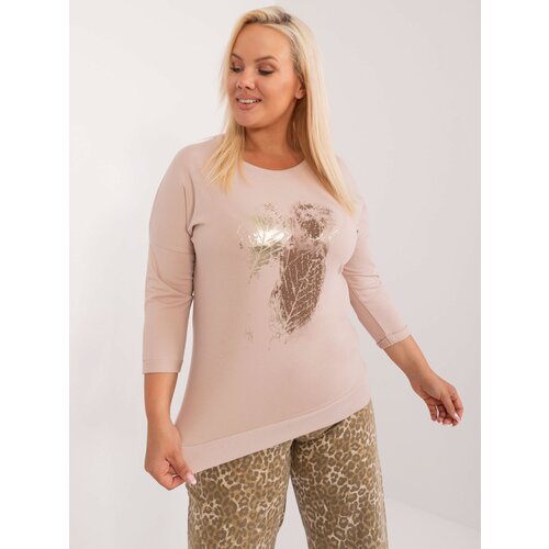 RELEVANCE Blouse-RV-BZ-9537.07-beige Slike
