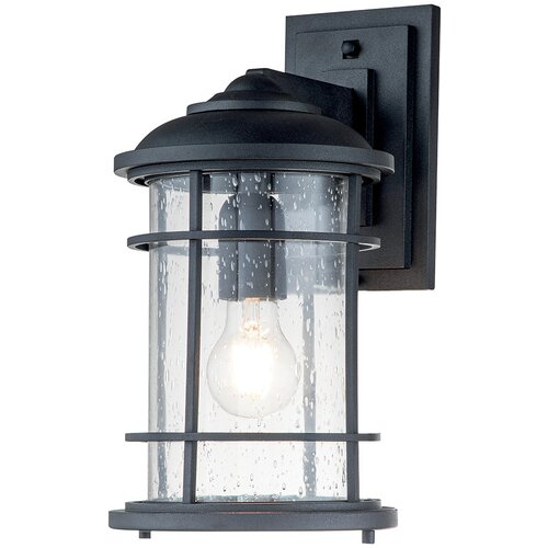 Elstead Lighting Elstead Feiss Lighthouse Zunanja stenska svetilka, teksturirana črna, IP44, (22100278) Cene