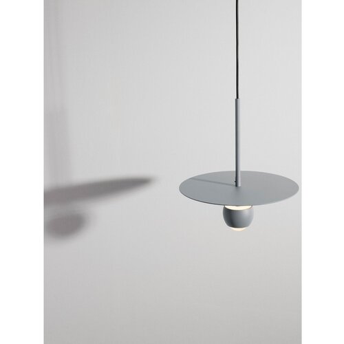 Nova Luce Pra&amp;scaron;no modra aluminijasta LED viseča svetilka &amp;oslash; 30 cm Edem &amp;ndash; Slike