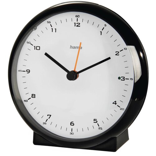 Hama Funkwecker Elegance Pro ohne Ticken, black 186317 Slike
