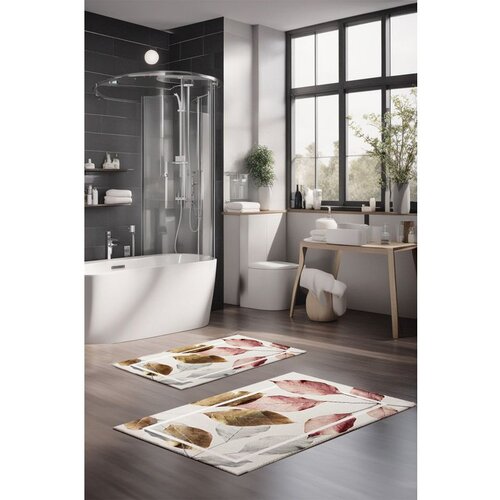  CT-5061 multicolor bathmat set (2 pieces) Cene