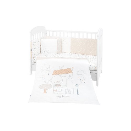 Kikka Boo KikkaBoo posteljina sa ogradicom 6 pcs 70/140 My Teddy ( KKB60095 ) Cene