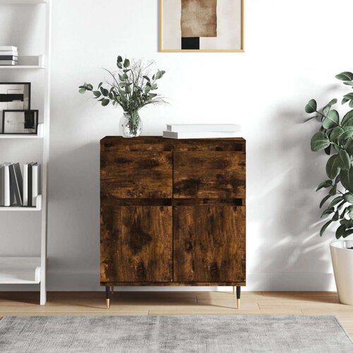  Komoda boja dimljenog hrasta 60 x 35 x 70 cm konstruirano drvo Cene