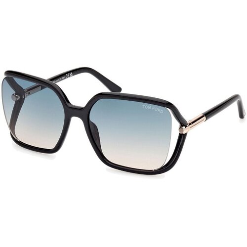 Tom Ford Solange-02 FT1089 01P ONE SIZE (60) Črna/Zelena Cene