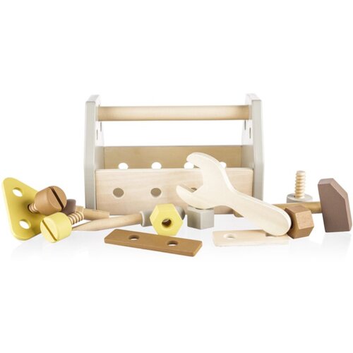 Zopa Wooden Tool Box set orodja Brown 14 kos Slike