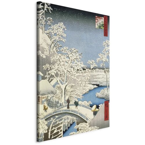  XXL slika - Utagawa Hiroshige &ndash; Drum bridge and Setting Sun Hill at Meguro 120x180 Cijene