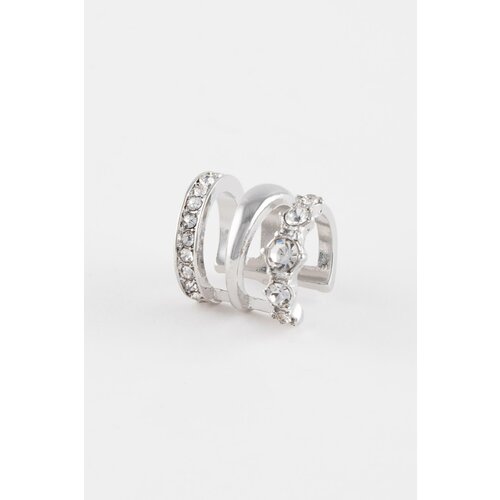 Defacto women&amp;#039;s 3-Piece Silver Cartilage Earrings Slike