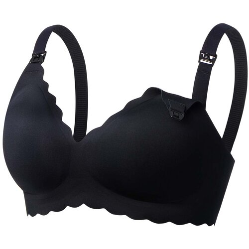 Momcozy grudnjak za dojenje jelly strip seamless yn46 black Cijene