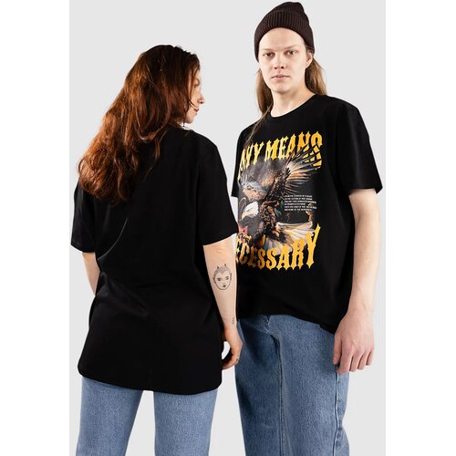 Any Means Necessary Home Of Depraved T-shirt black Cene