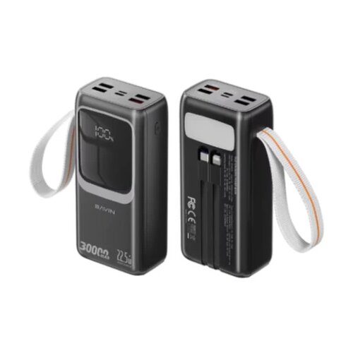 BAVIN Power bank 30 000mAh 22.5W - PC1031S crna ( 90326 ) Slike