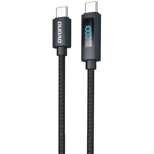 Dudao KABEL USB-C NA USB-C 100W Z LED ZASLONOM 1M ZA TELEFONE, (5000310980) Cene