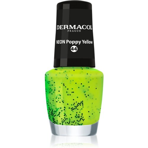 Dermacol Neon neonski lak za nohte odtenek 44 Poppy Yellow 5 ml Cene