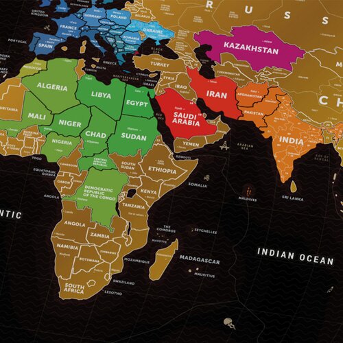  Deluxe greb mapa sveta Slike