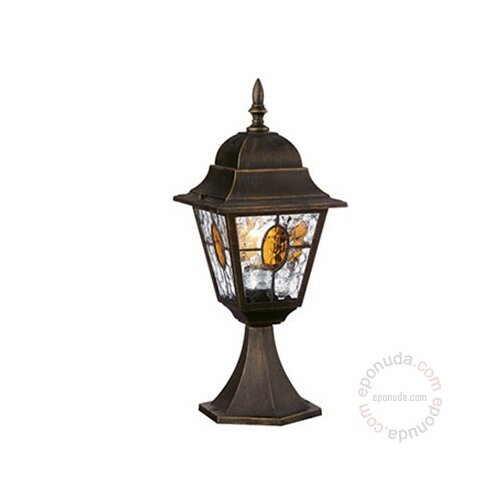 Massive lampa Munchen pedestal black brush 1x100W 230V 15172/42/10 Slike