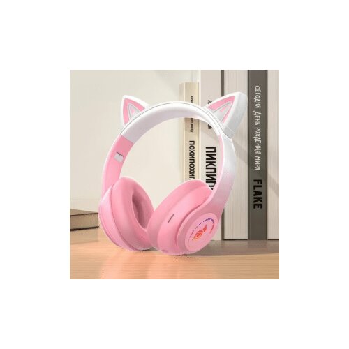  Slu&scaron;alice za djecu bluetooth cat AS-WH15 pink Cijene