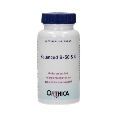 Orthica balanced B-50 & C - 120 tablet Cene